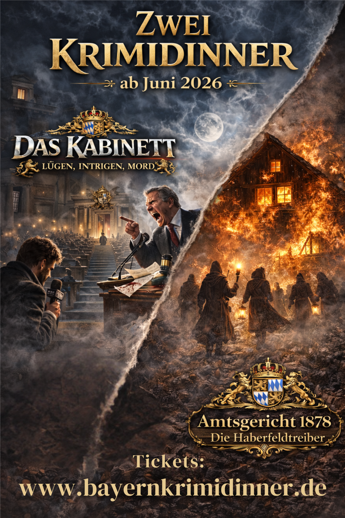 Szene aus dem Märchenpark-Krimidinner